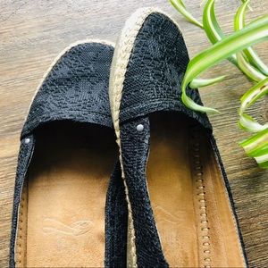 Aero soles Black Lace Loafers